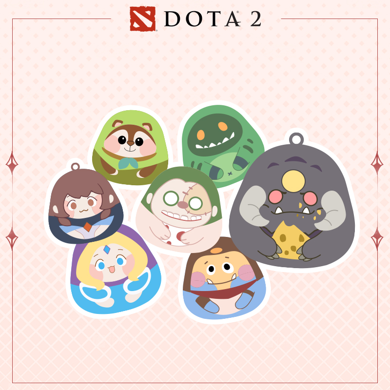 Phone Accessories For Car - DOTA2 Lucky Hero Bell Trinkets Car