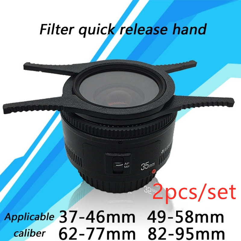 Lens Camera Clip - 2PCS UV CPL Filter release Remove