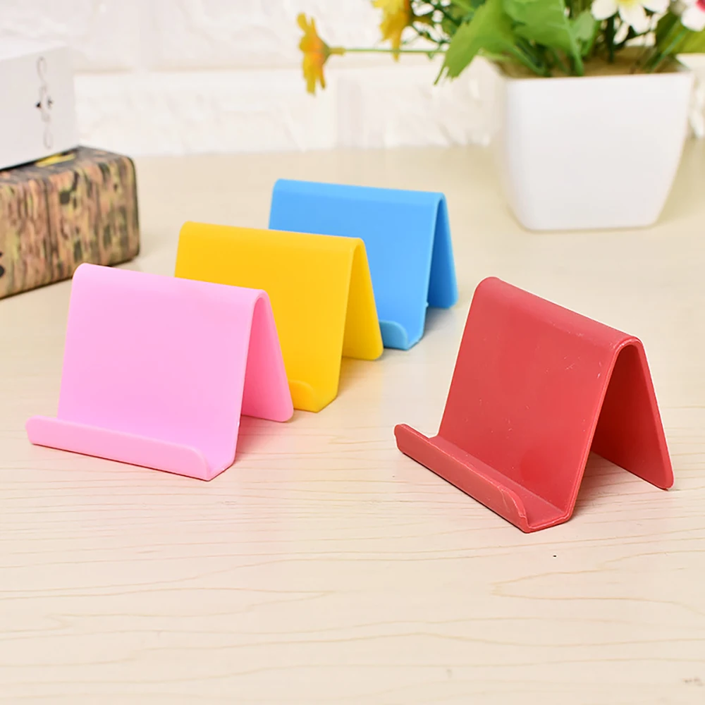 Desk Phone Stand - Mini Portable Kitchen Phone Holder Universal