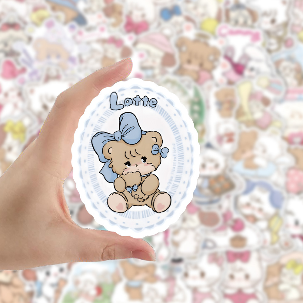 Phone Accessories Aesthetic - 63Pcs MIKKO Cat Stickers Cute Character