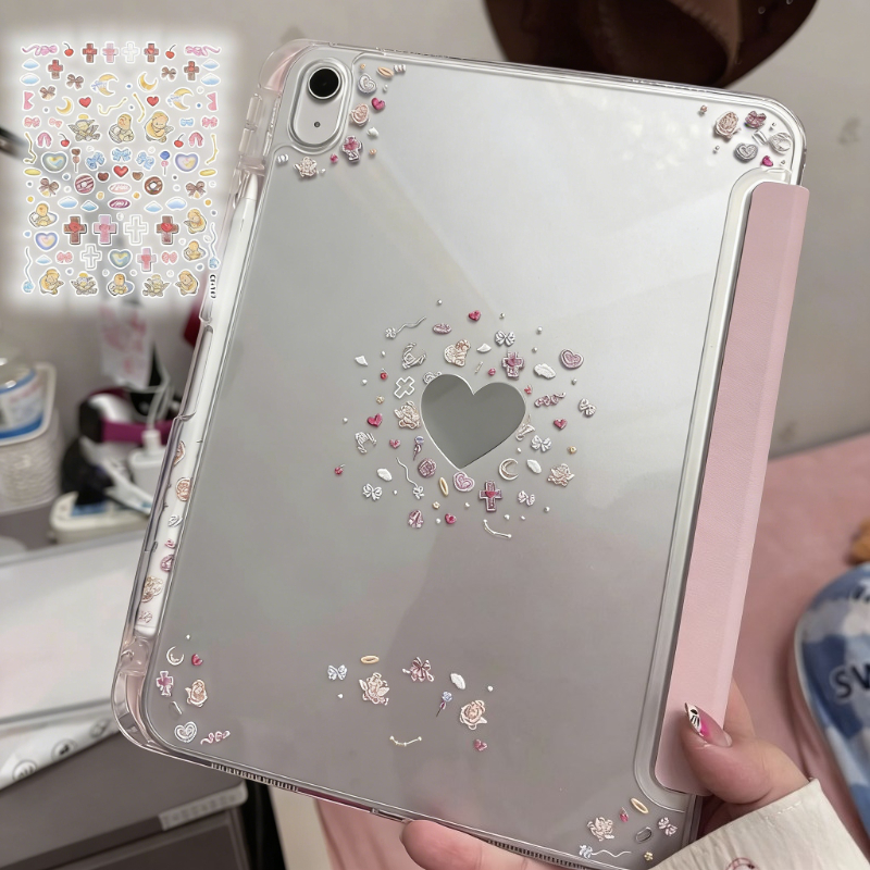 Phone Accessories Aesthetic - Cute Angel Bear Cartoon 3D Relief