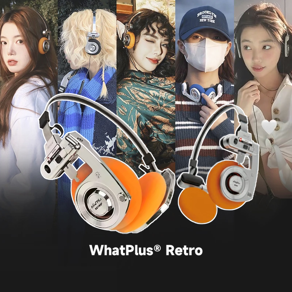 Wireless Earbuds Case - 2026 WhatPlus RETRO R3 Bluetooth Earphones