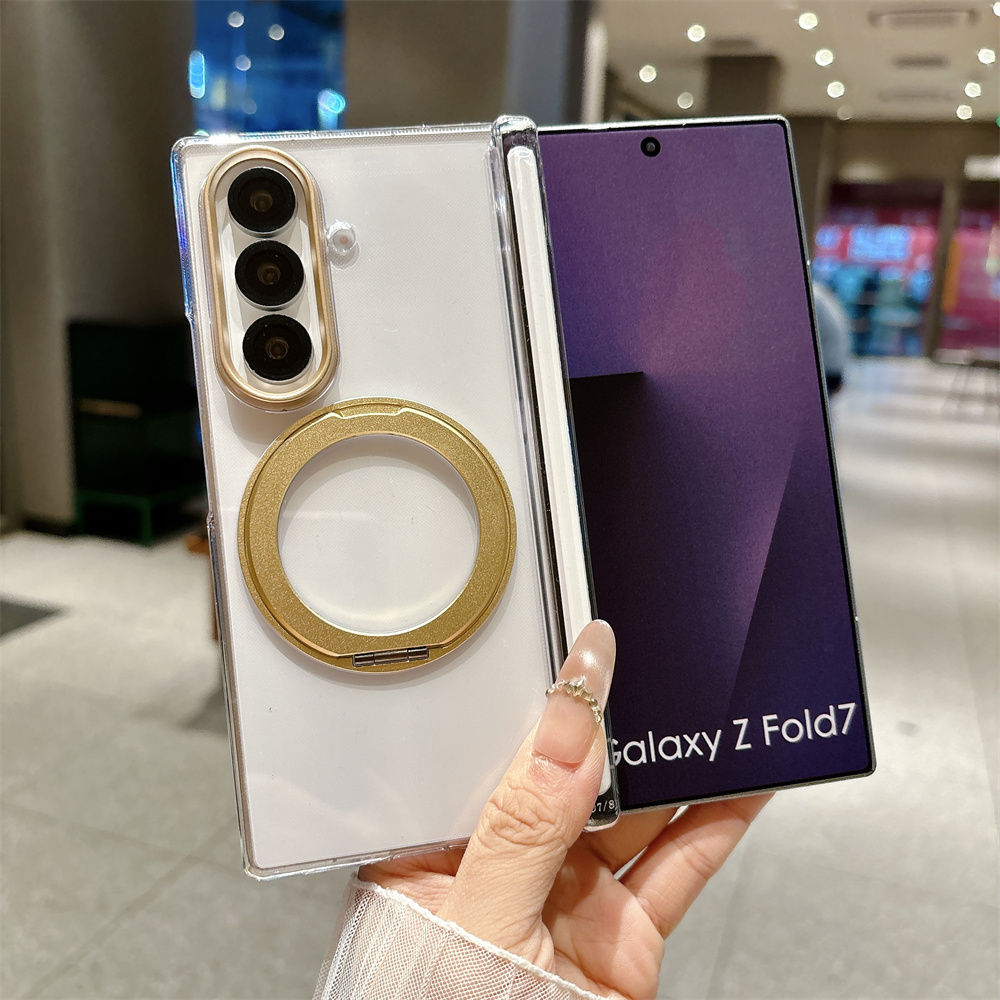 Phone Accessories Ring - Magnetic Wireless Charging Phone Case for