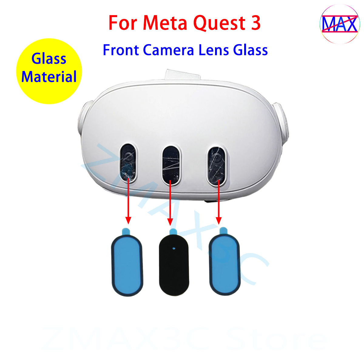 Lens Camera Clip - For Meta Quest 3 VR Headset