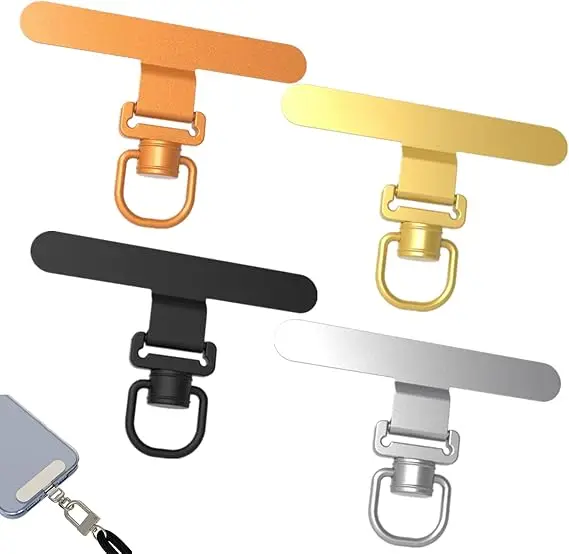 Phone Accessories Ring - 360 Rotating Phone Lanyard Clip Metal