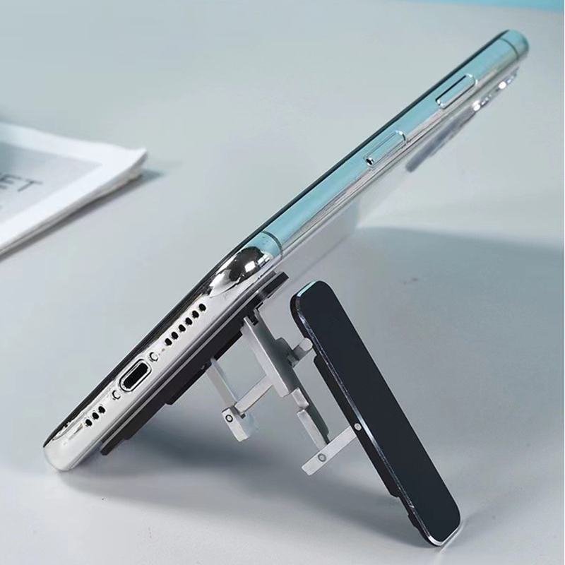 Folding Mini Phone Holder Fold - Desk Phone Stand recension och pris