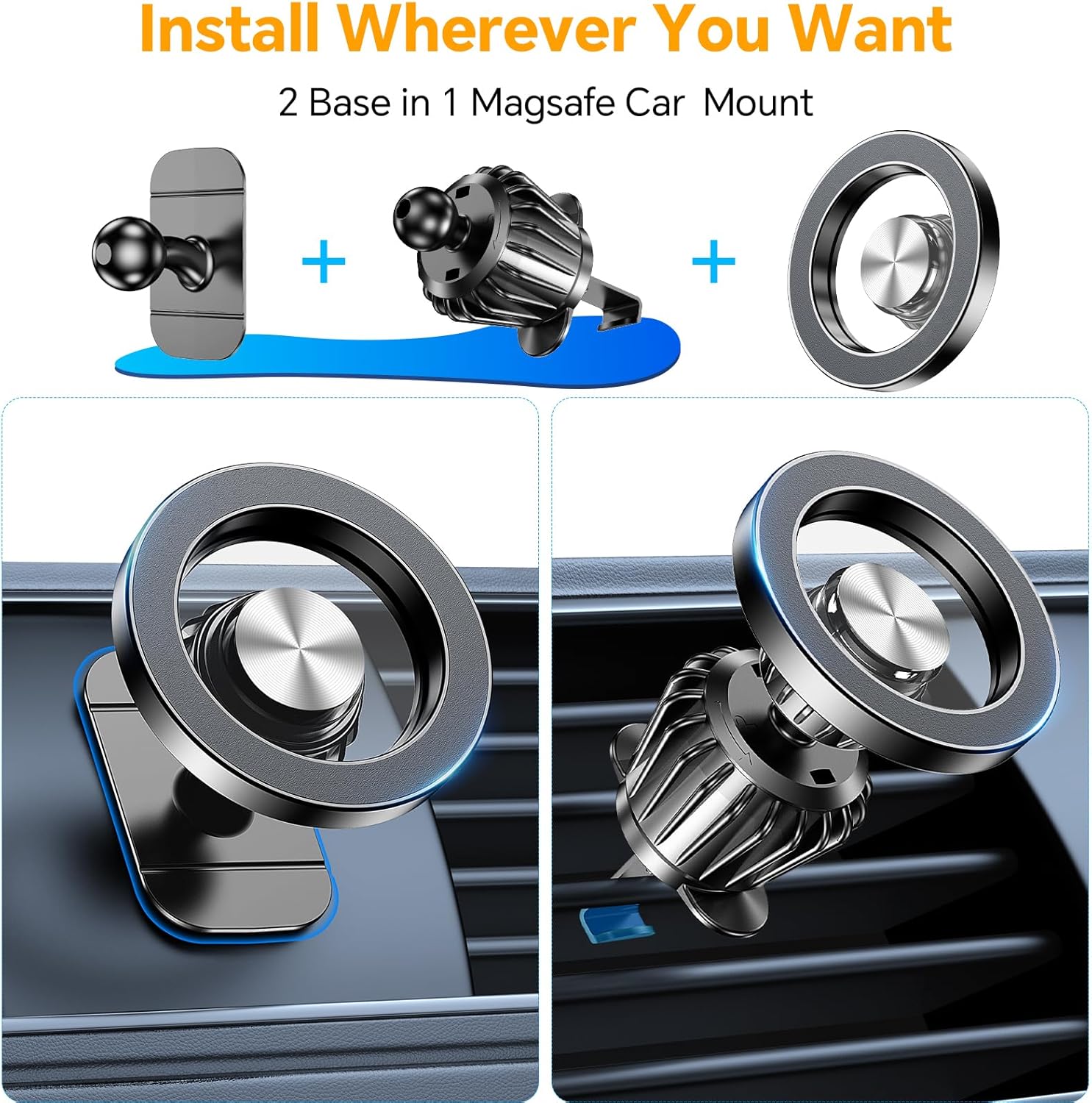 Kaistyle for Magsafe Car Mount - Phone Accessories For Men recension och pris