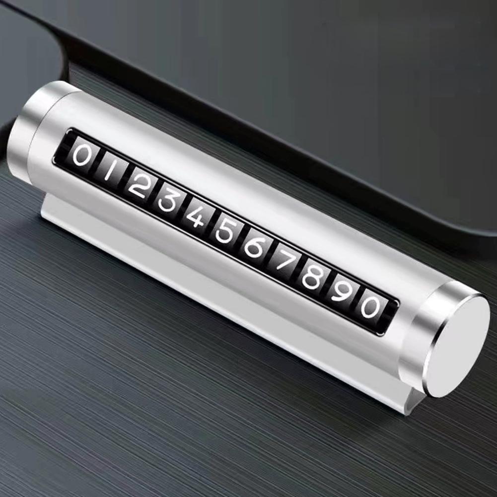 Metal Car Temporary Parking Ca - Phone Accessories For Car recension och pris