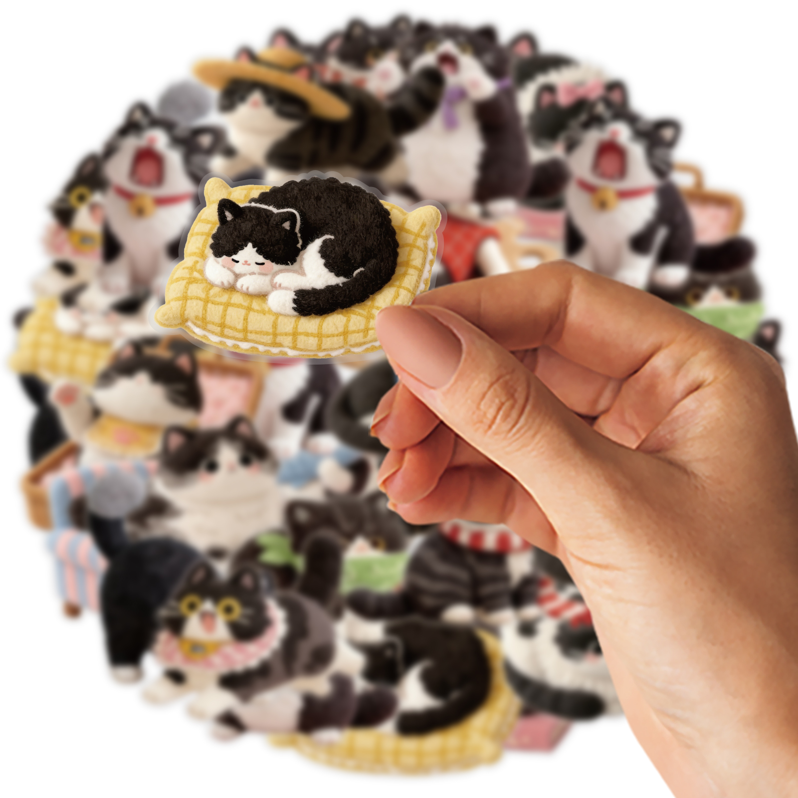 Etori Life 15Pcs Cute Felt-Sty - Phone Accessories Aesthetic recension och pris