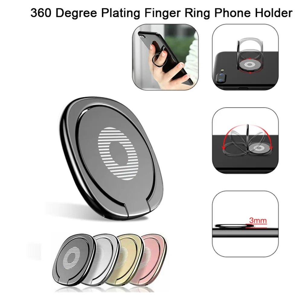 360° Rotating Finger Ring Hold - Phone Accessories Popsocket recension och pris