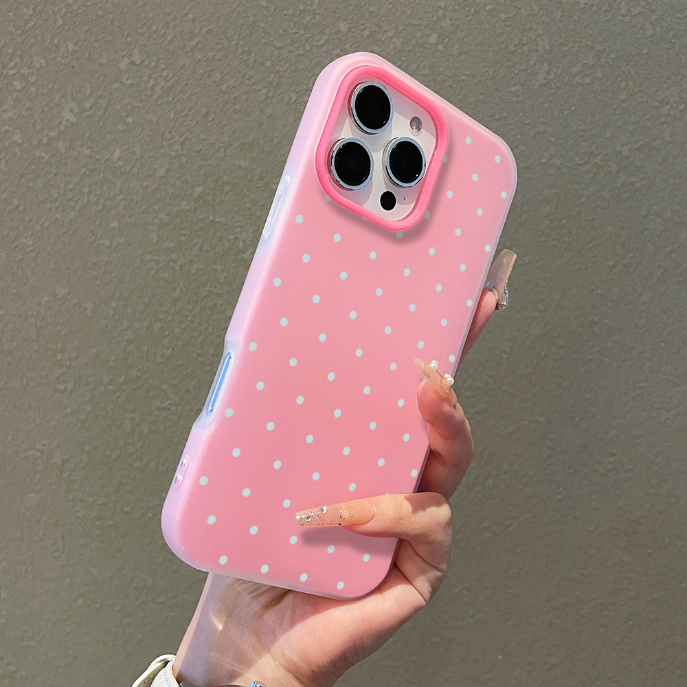 Adorable Light Blue Polka Dot  - X Phone Accessories recension och pris