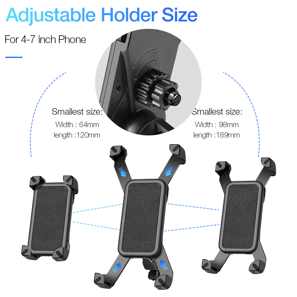 360° Adjustable Bike Phone Mou - Phone Zone Accessories & Repair Lake Charles La recension och pris