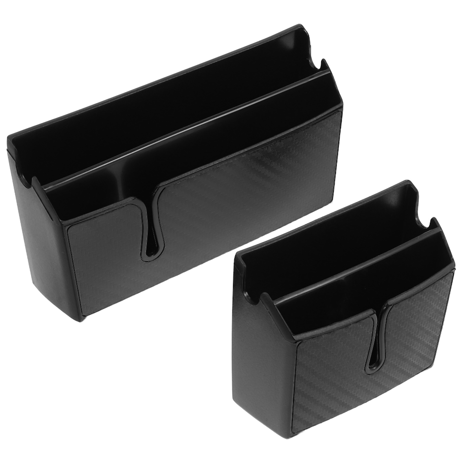 2Pcs Durable PVC Car Organizer - Phone Accessories For Car recension och pris