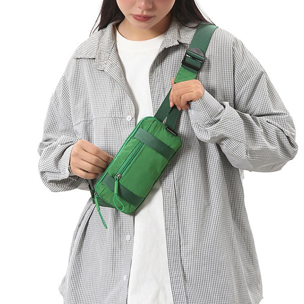 Chest Bag Pure Color Nylon Lig - Phone Accessories For Running recension och pris