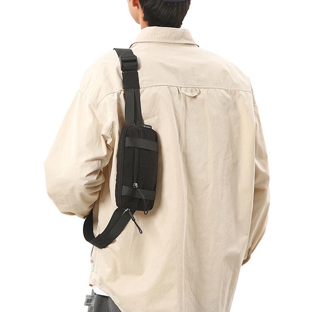 Chest Bag Pure Color Nylon Lig - Phone Accessories For Running recension och pris