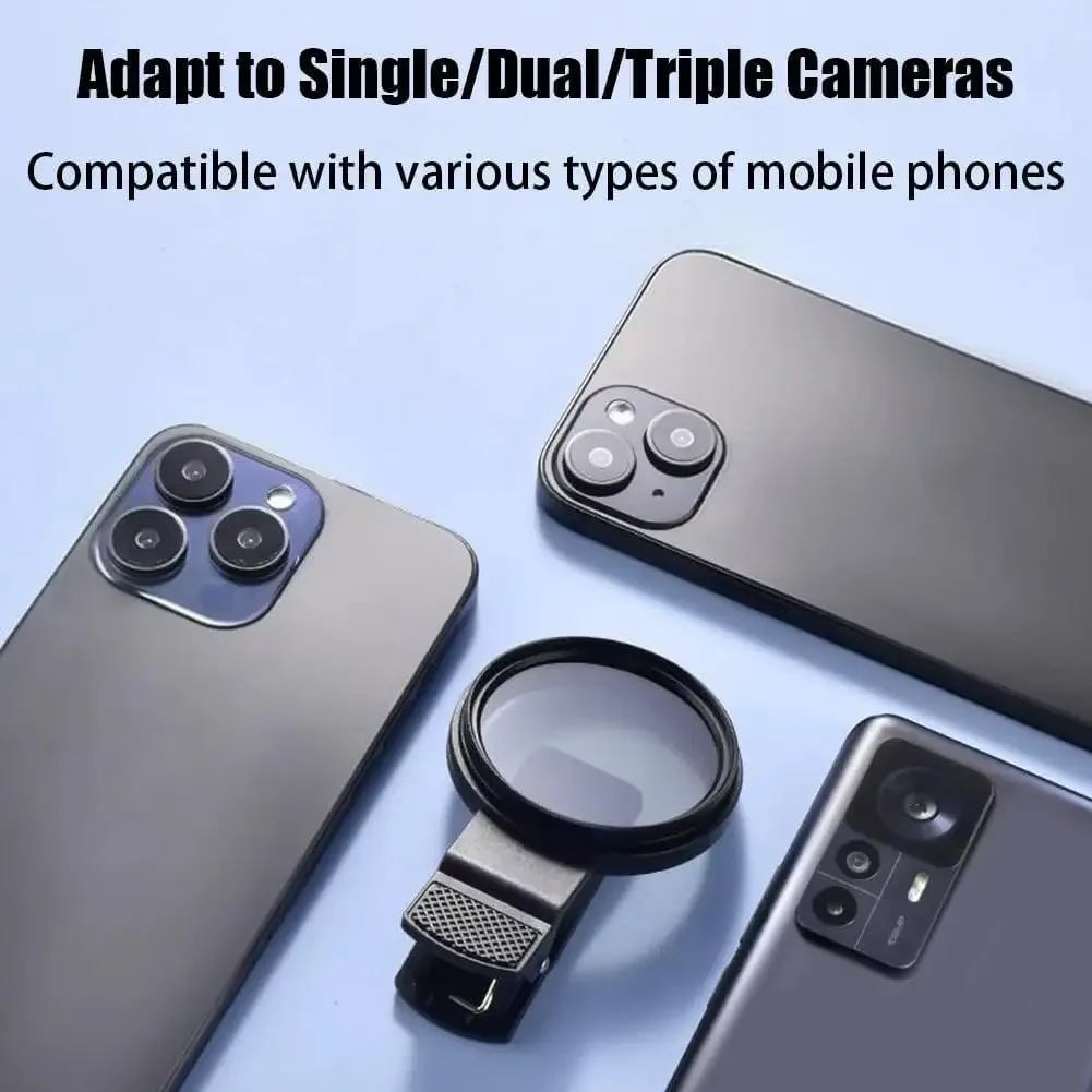 MINI 52mm Clip-on Phone Filter - Lens Camera Clip recension och pris