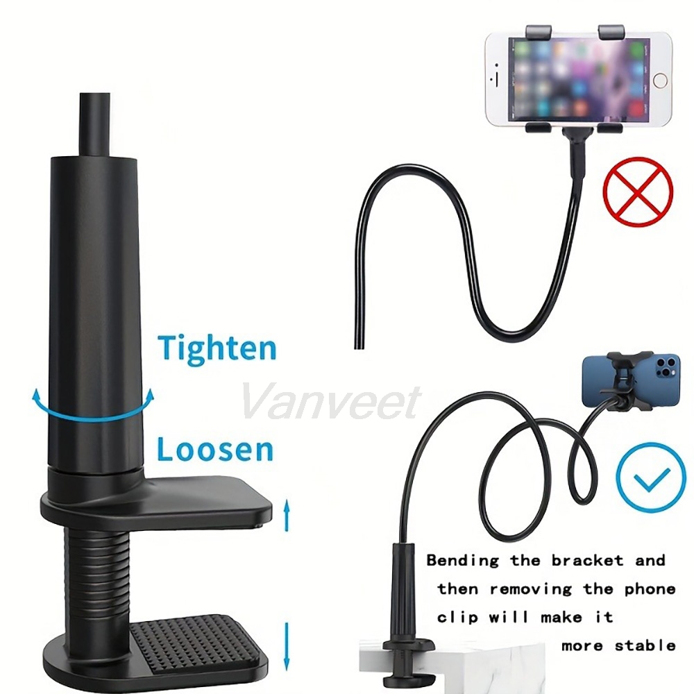 360° Mobile Phone Holder Stand - Desk Phone Stand recension och pris