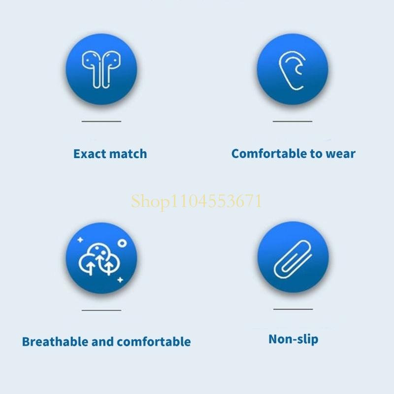 Best Seller 1 Pair Thin Silico - Wireless Earbuds Case recension och pris