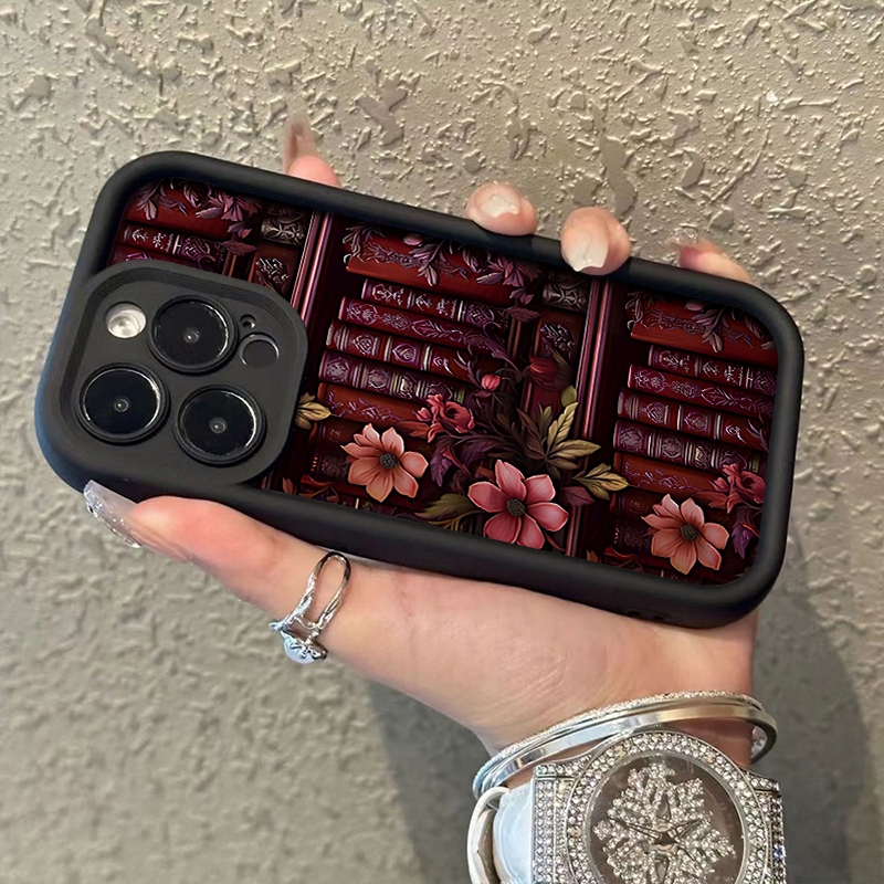 Book Flower Trendy Pattern Pho - X Phone Accessories recension och pris