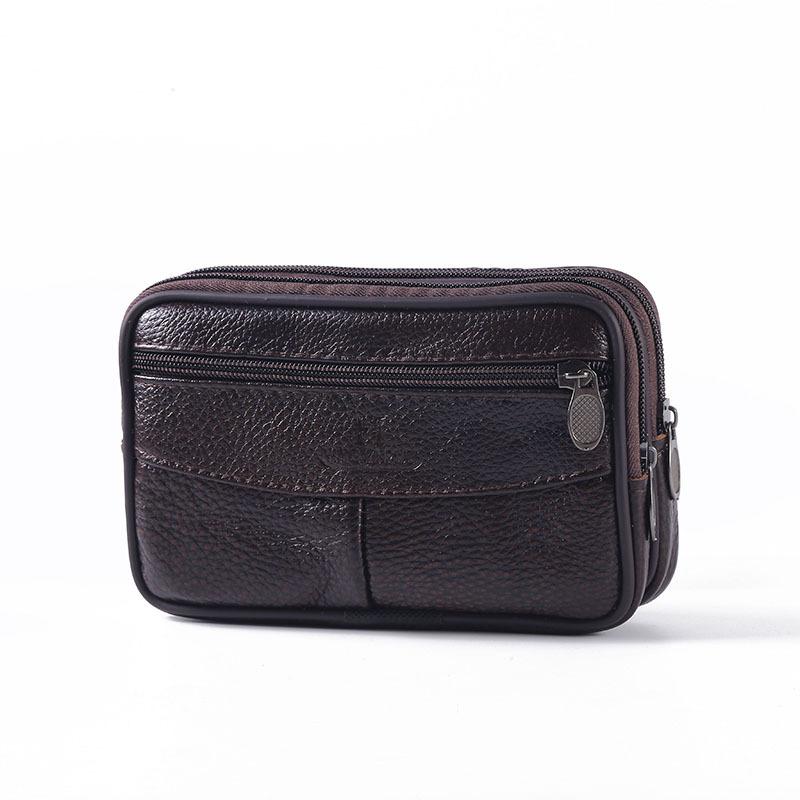 1PC Leather Hand Bags For Men  - Phone Accessories For Men recension och pris