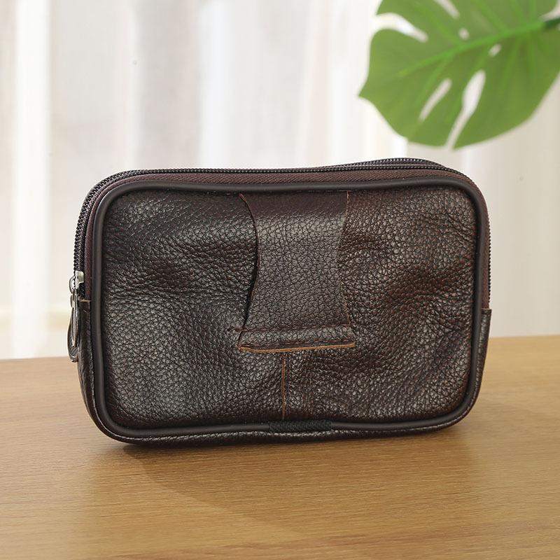 1PC Leather Hand Bags For Men  - Phone Accessories For Men recension och pris