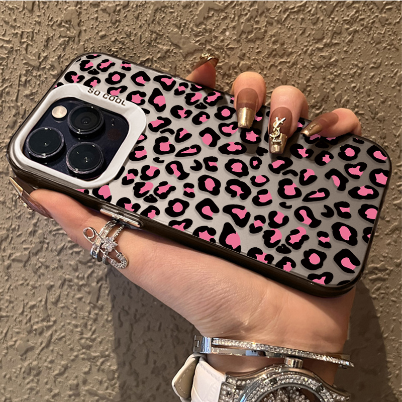Fashion Aesthetic Leopard Prin - Phone Accessories Aesthetic recension och pris