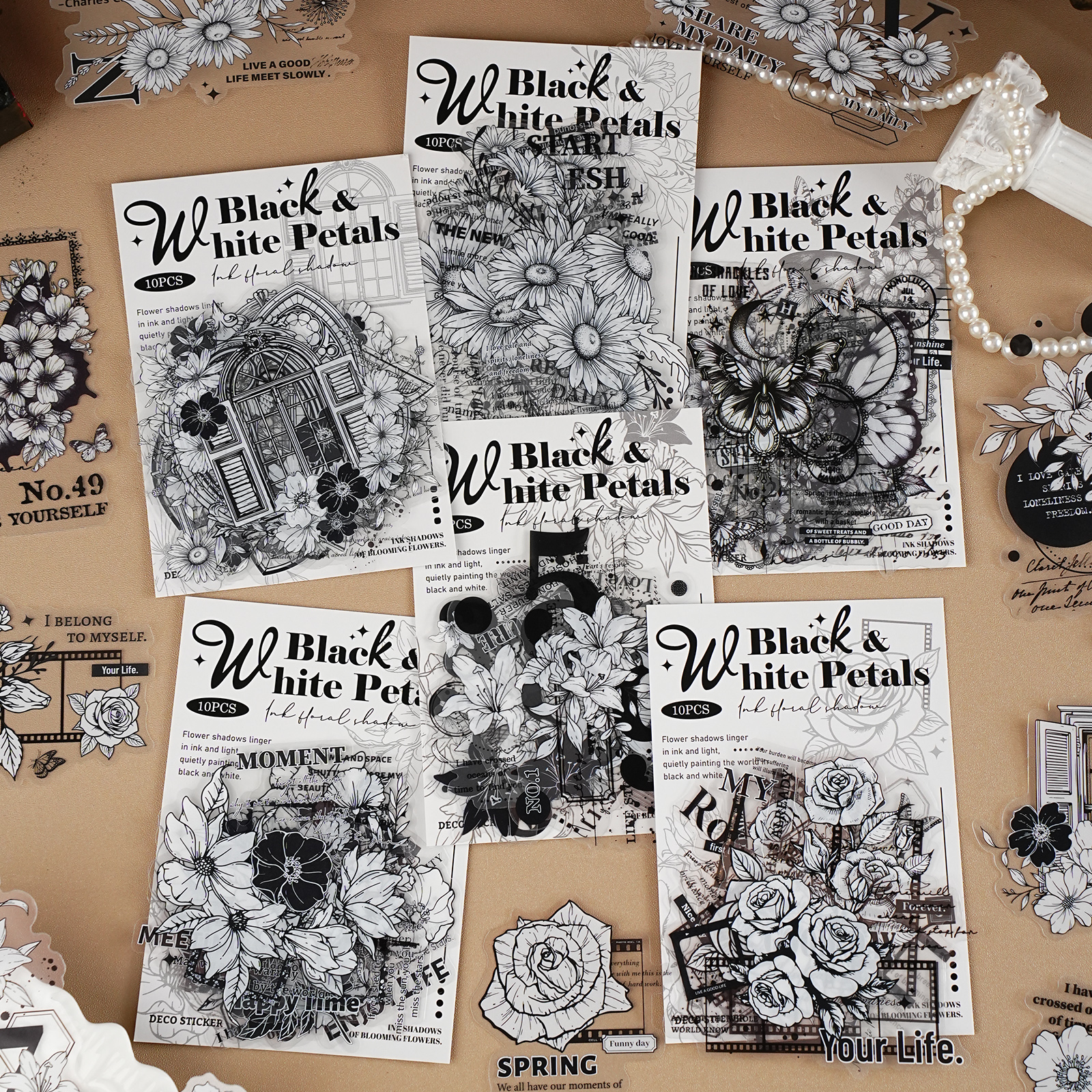 Etori Life Ink Flower Mark Ser - Phone Accessories Aesthetic recension och pris