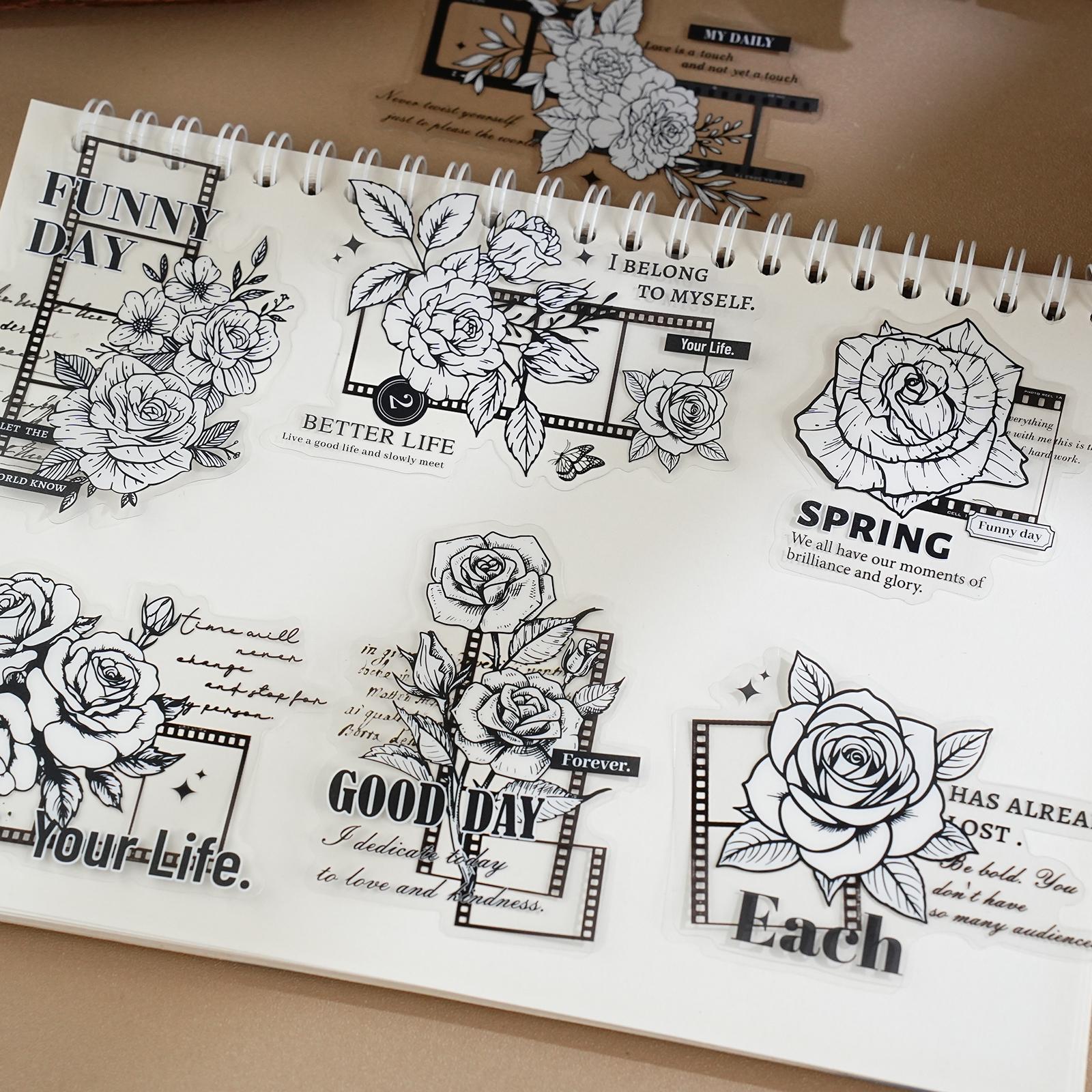 Etori Life Ink Flower Mark Ser - Phone Accessories Aesthetic recension och pris