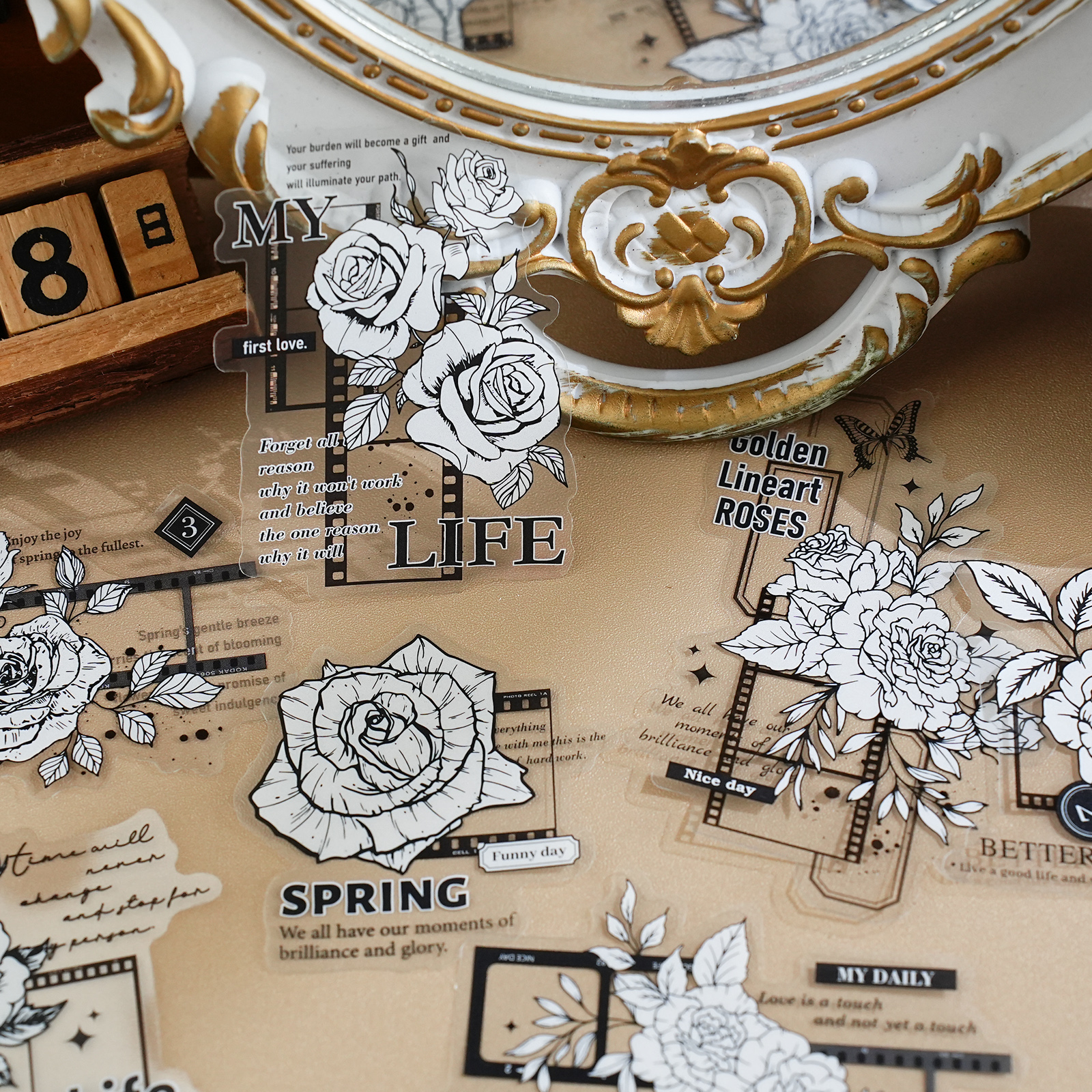 Etori Life Ink Flower Mark Ser - Phone Accessories Aesthetic recension och pris