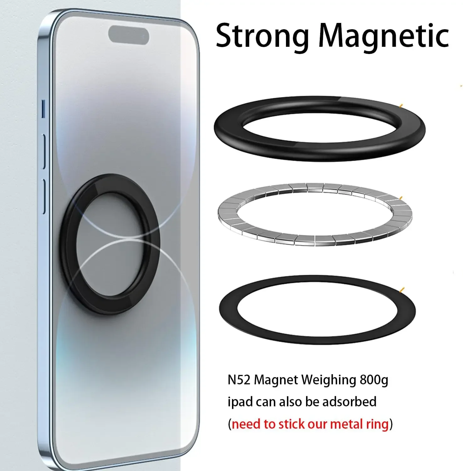 For MagSafe Magnetic Ring Hold - Phone Accessories Useful recension och pris