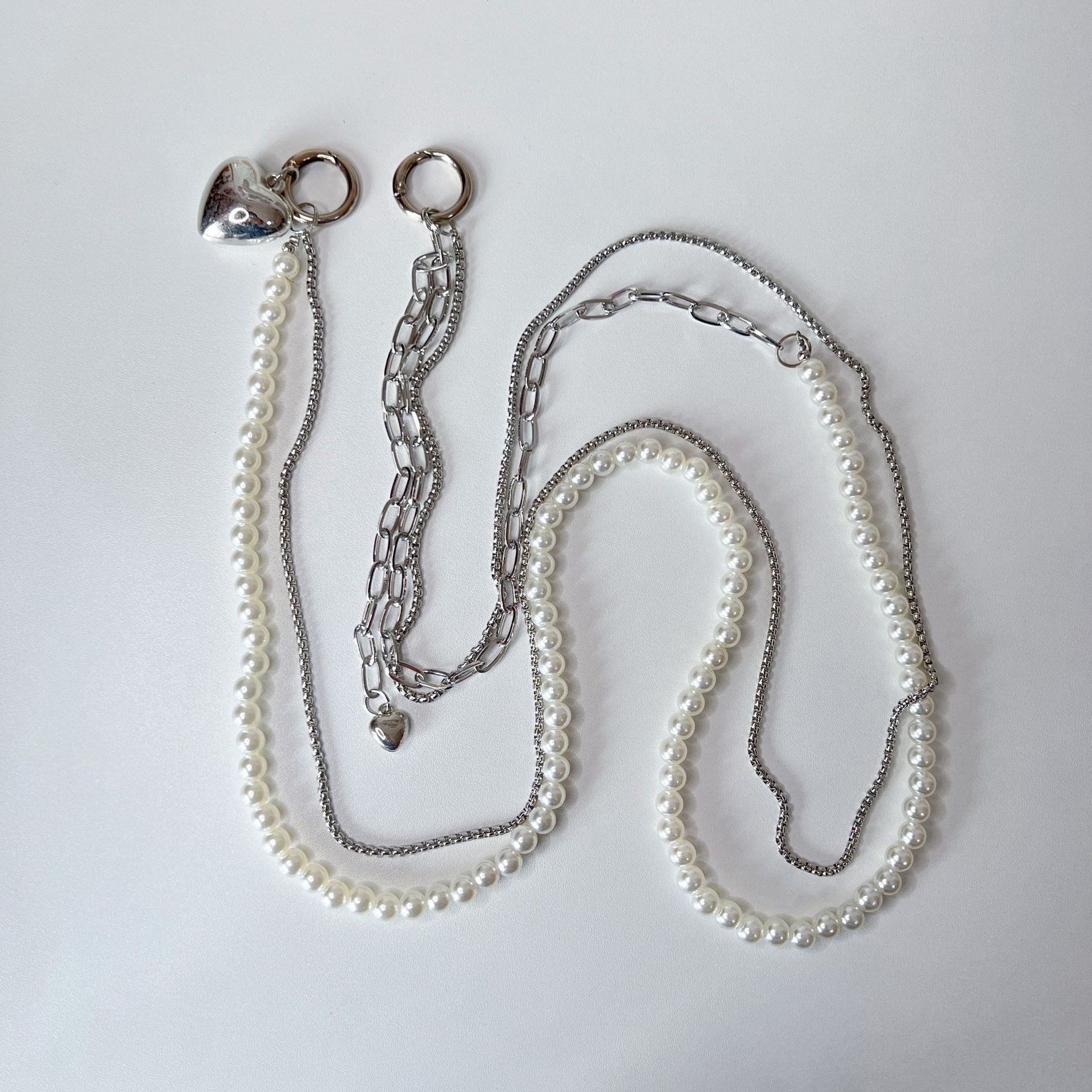 Long Pearl Phone Lanyard Handm - Phone Accessories Hanging recension och pris