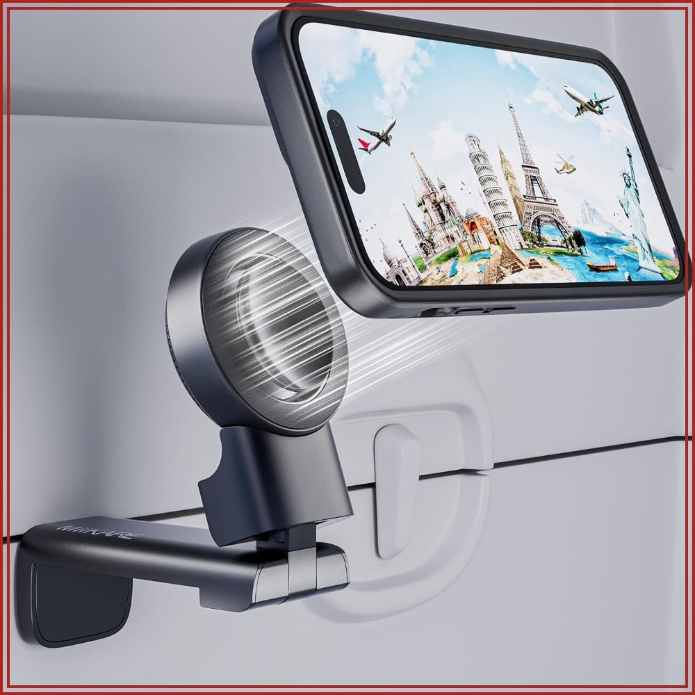 Magnetic Airplane Phone Holder - Desk Phone Stand recension och pris