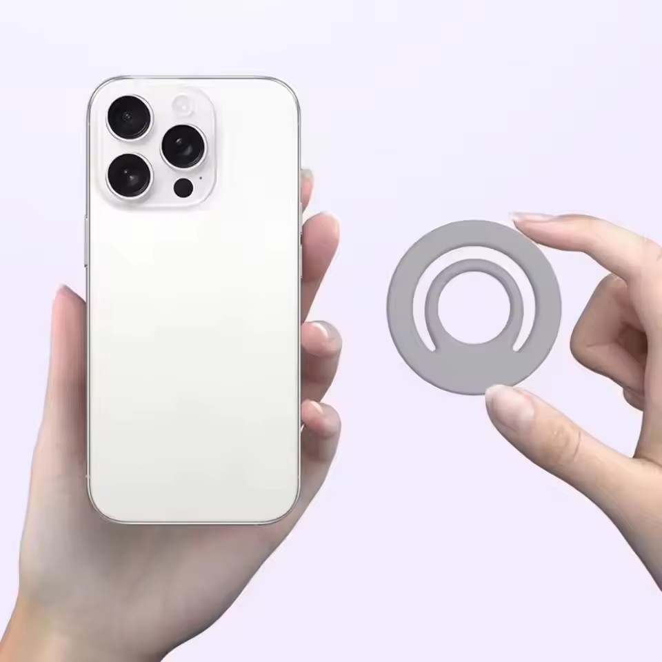 Magnetic Silicone Stand Finger - Phone Accessories Ring recension och pris