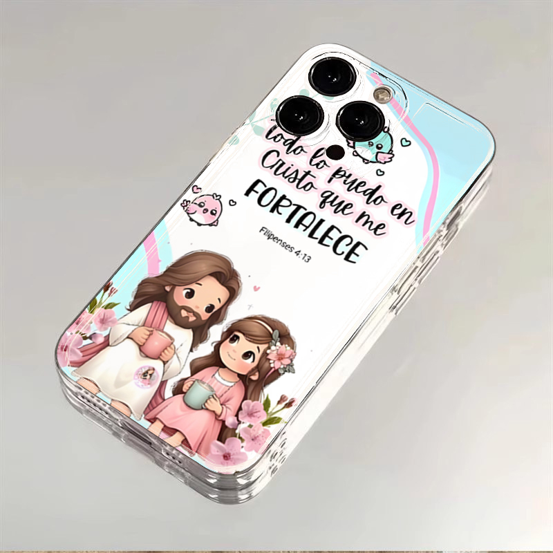 Cartoon Jesus And Me Bible Ver - X Phone Accessories recension och pris