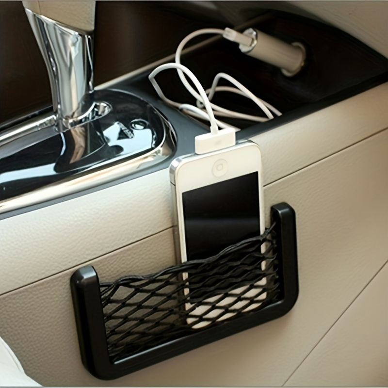 1pc Car Storage Bag Net Pocket - Phone Accessories Hanging recension och pris