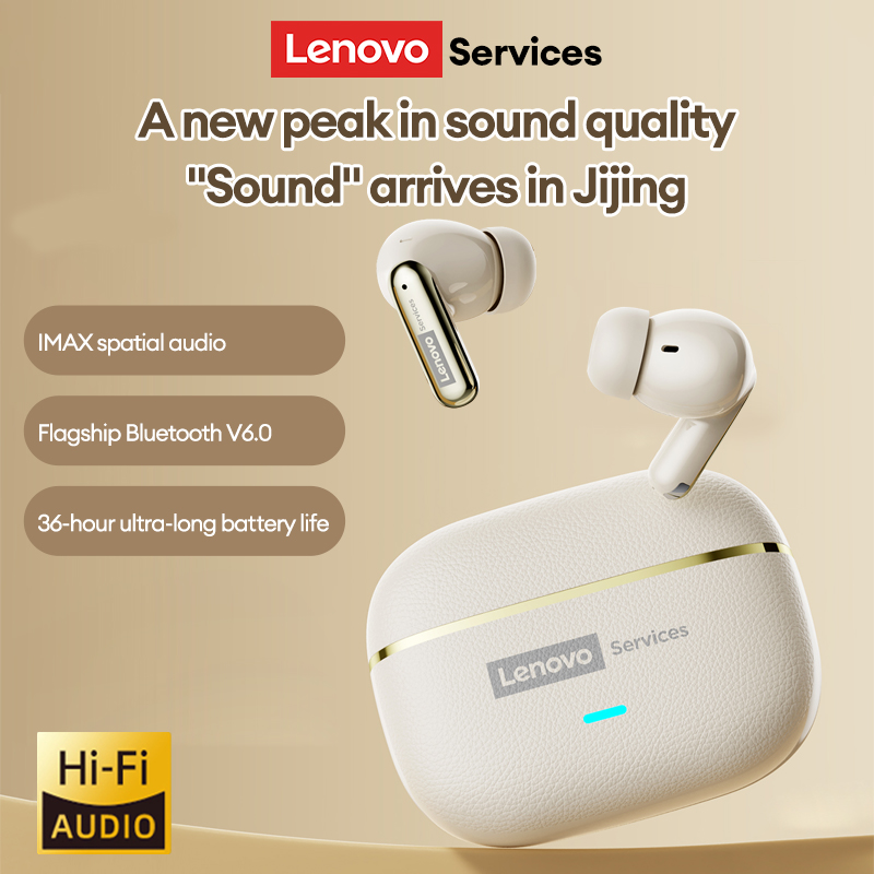 Lenovo 2026 AI Real Time Trans - Wireless Earbuds Case recension och pris
