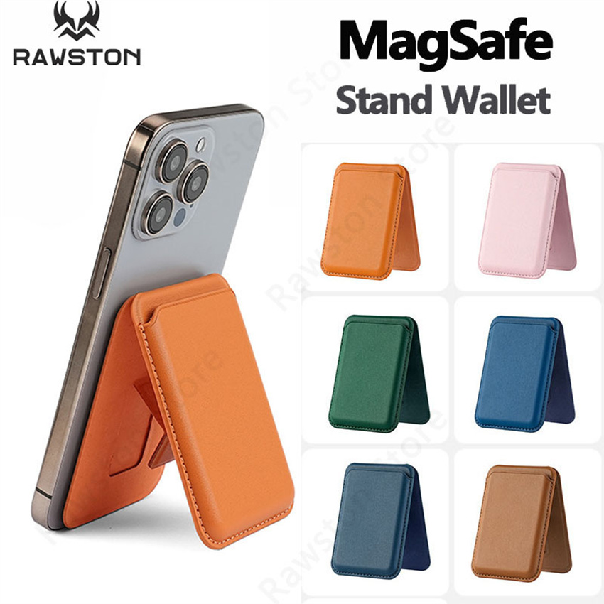 Kickstand Magnetic Leather Wal - Phone Accessories Useful recension och pris