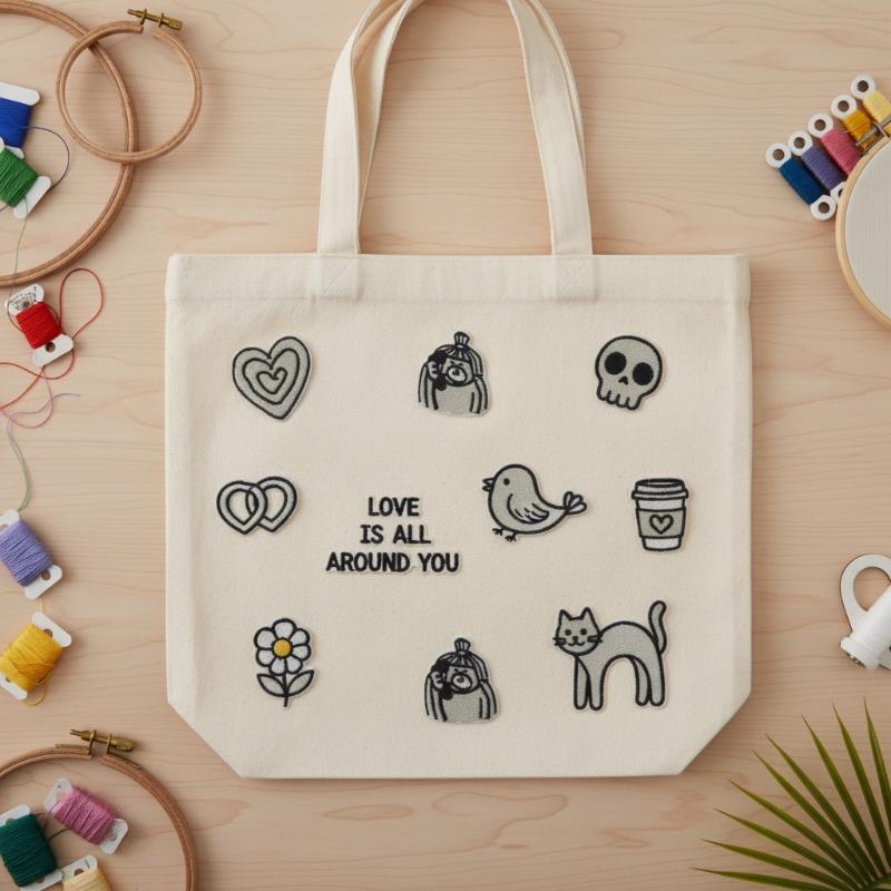 1Set Heart Cat Skull Birds Emb - Phone Accessories Repair recension och pris