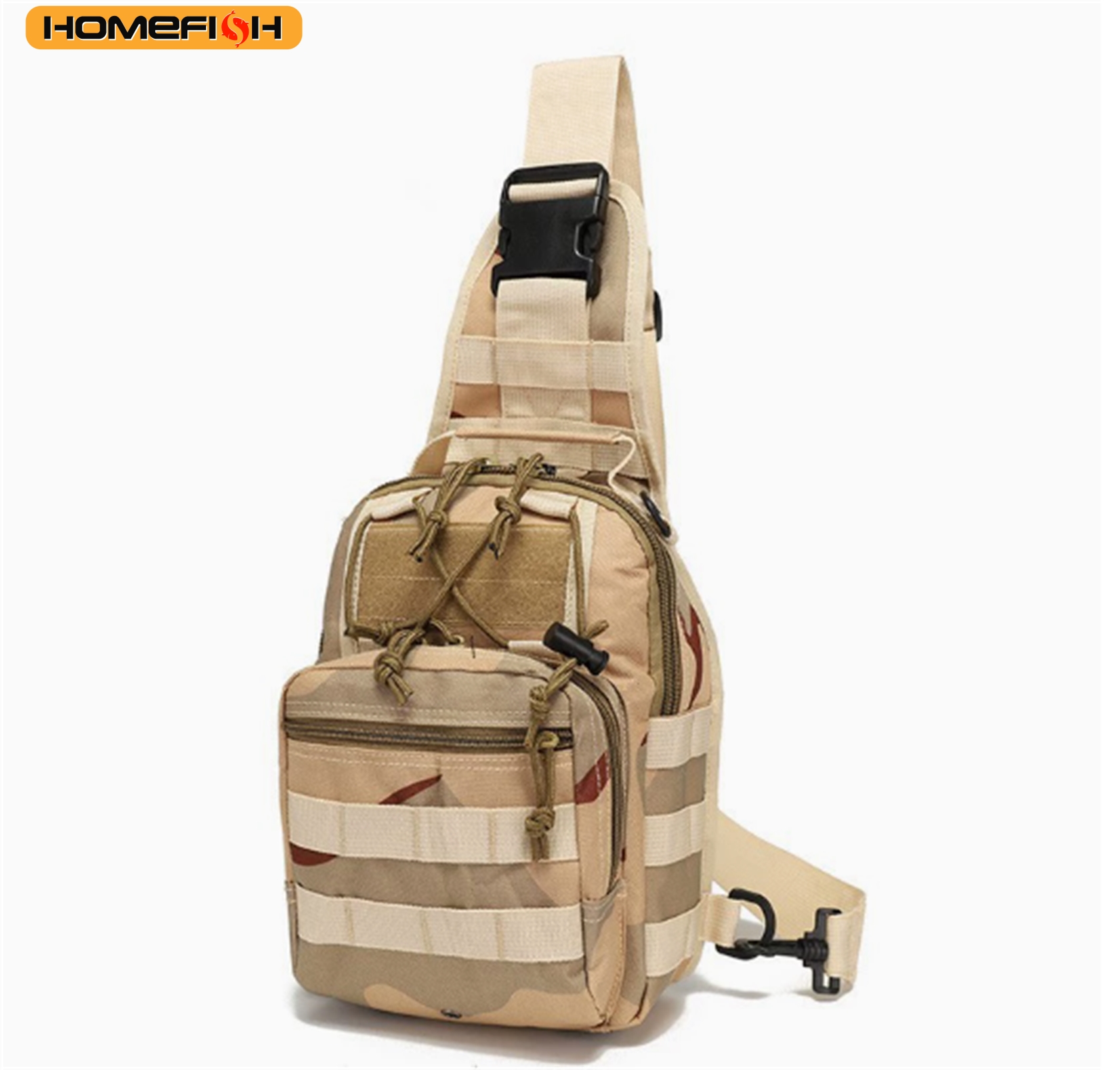 HOMEFISH Tactical Chest Bag fo - Phone Accessories For Men recension och pris