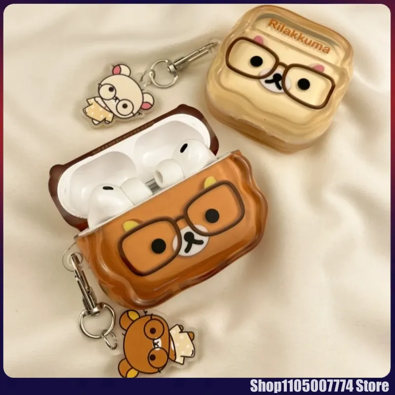 2026 New Kawaii Rilakkuma Bear - Wireless Earbuds Case recension och pris