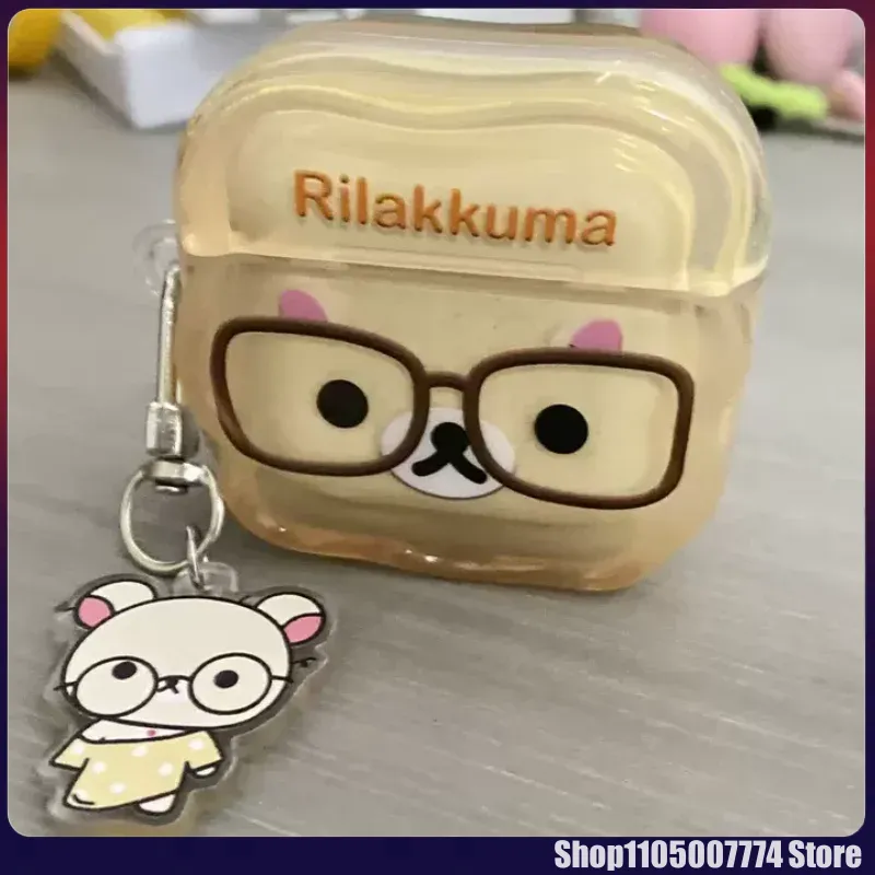 2026 New Kawaii Rilakkuma Bear - Wireless Earbuds Case recension och pris