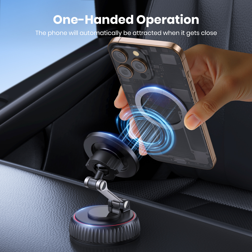 TOPK Magnetic Car Phone Mount  - Desk Phone Stand recension och pris