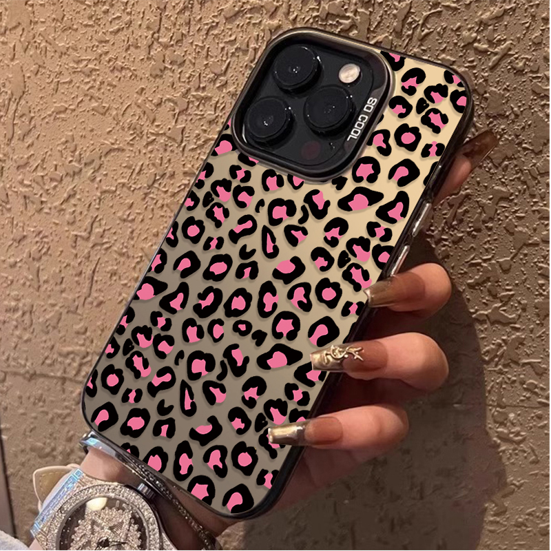 Fashion Aesthetic Leopard Prin - Phone Accessories Aesthetic recension och pris