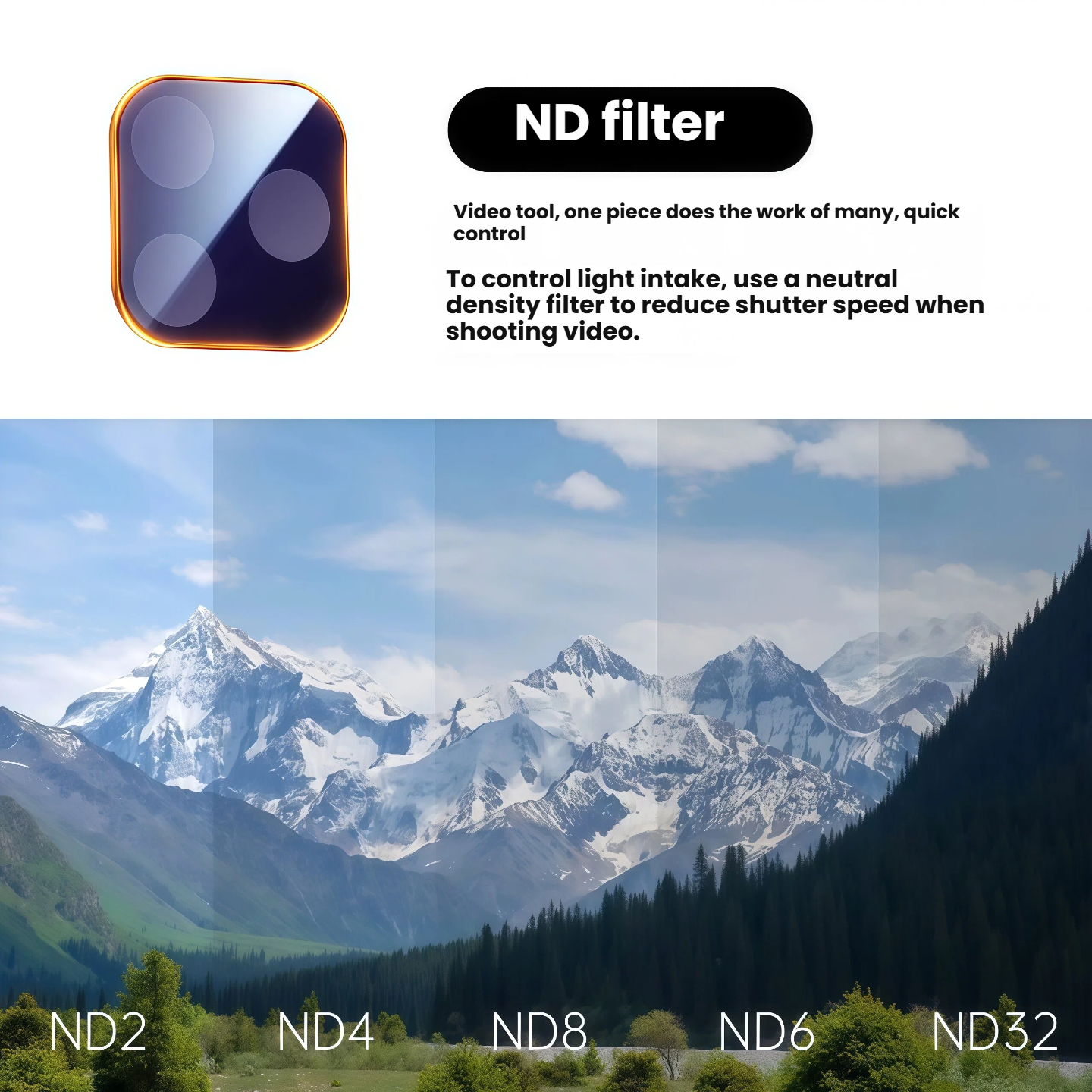 New Magnetic Clip-on Filter Le - Lens Camera Clip recension och pris