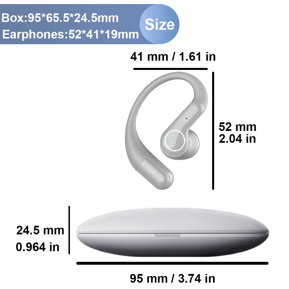 Ai Translator Earbud Device Re - Wireless Earbuds Case recension och pris