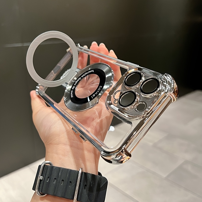 Luxury Plating Phone Case for  - Phone Accessories Ring recension och pris