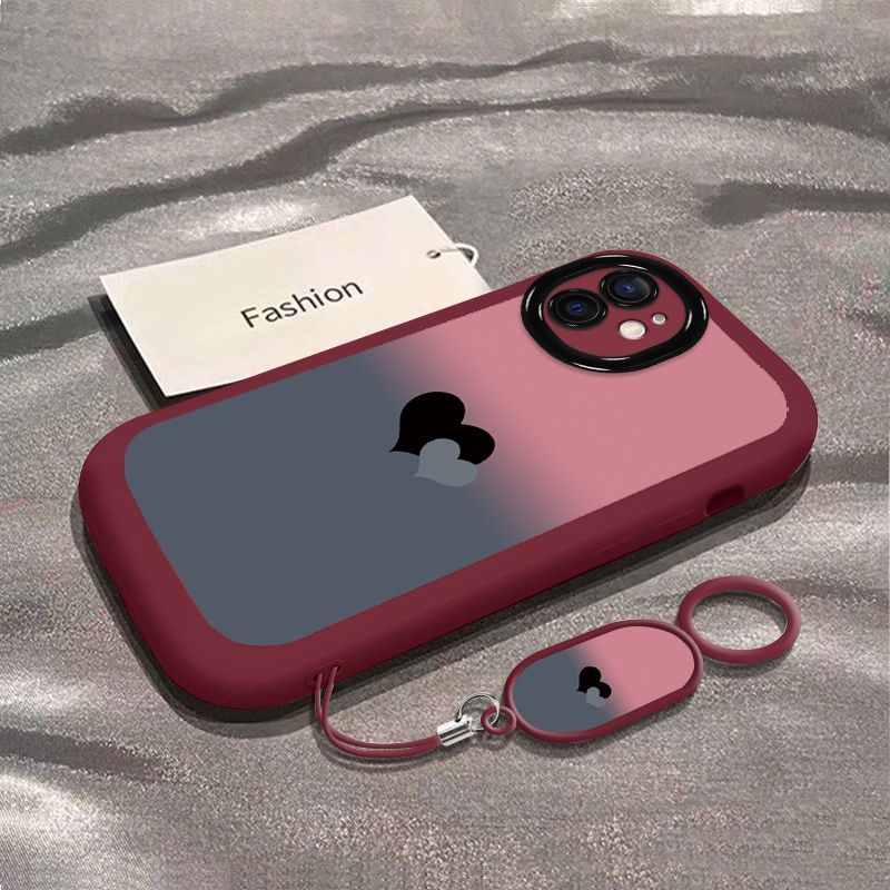 Cute Gradient Heart Phone Case - Phone Accessories Aesthetic recension och pris