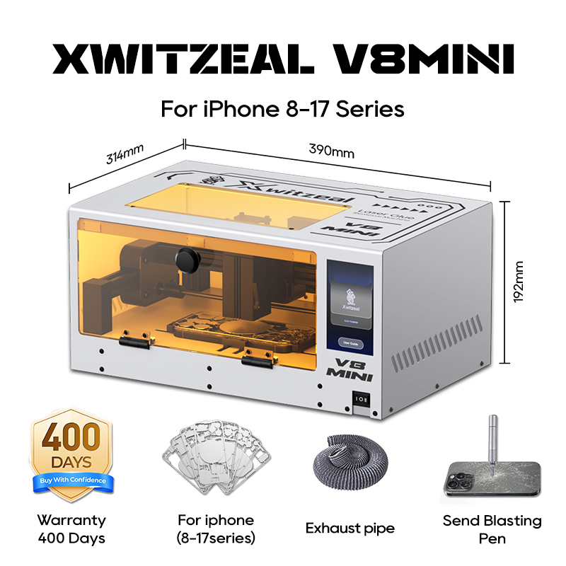 Xwitzeal® V8 MINI Laser Glue R - Phone Accessories Repair recension och pris