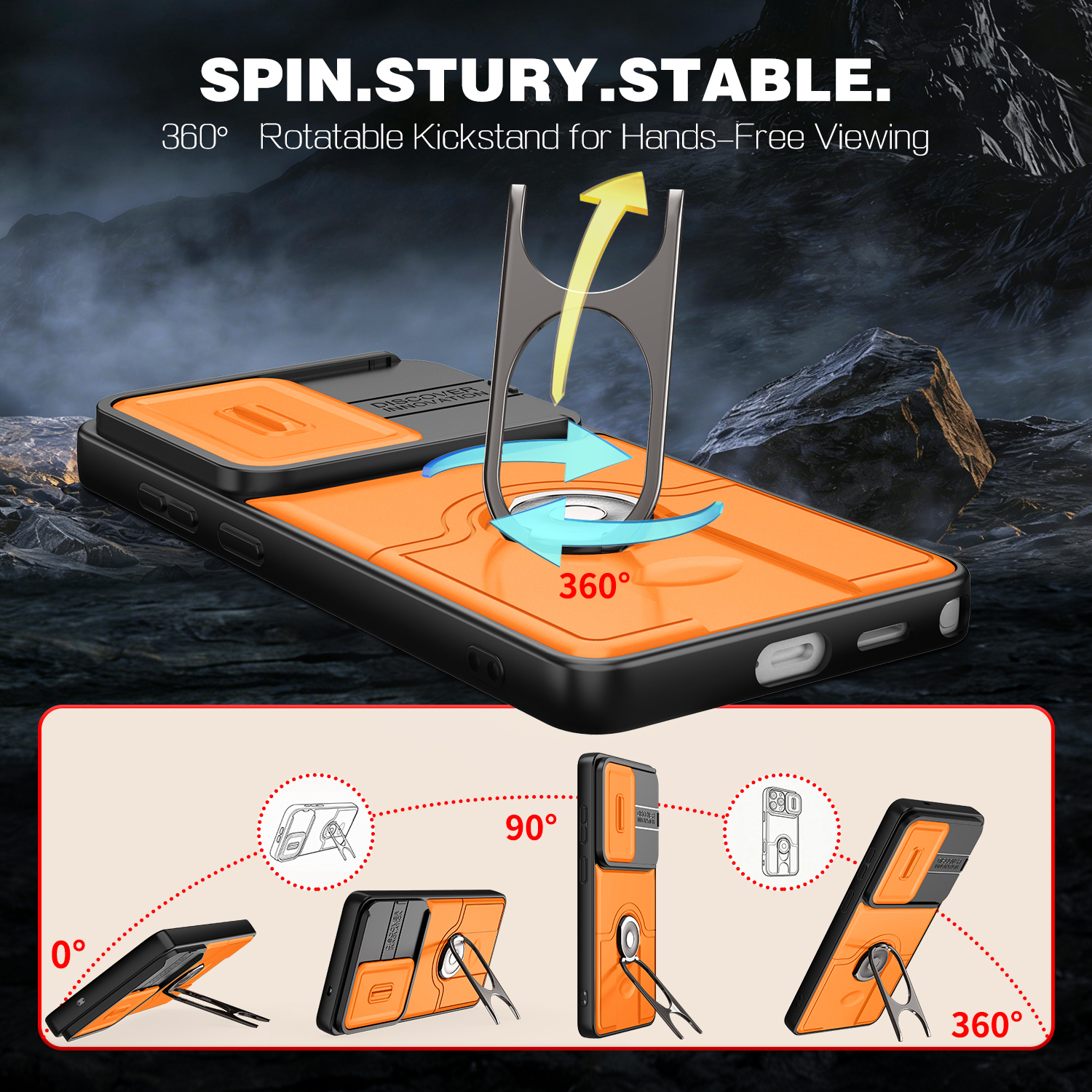 Ring Holder Phone Case for Sam - Phone Accessories Ring recension och pris