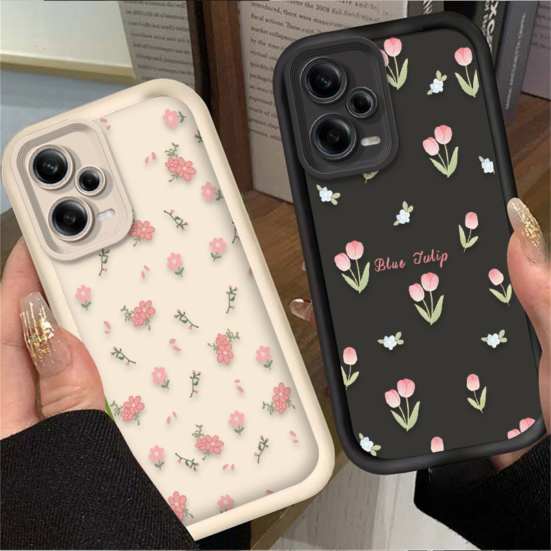 Retro Tulip Flower Phone Case  - X Phone Accessories recension och pris